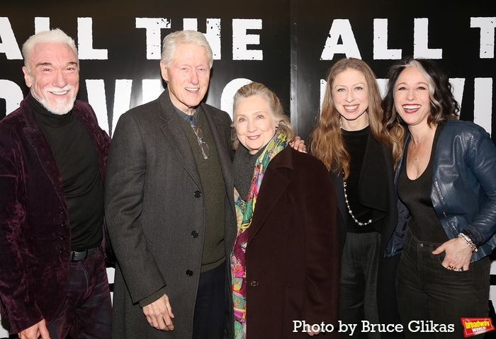 Photo: The Clintons Visit Patrick Page's ALL THE DEVILS ARE HERE — photo 1 of 1