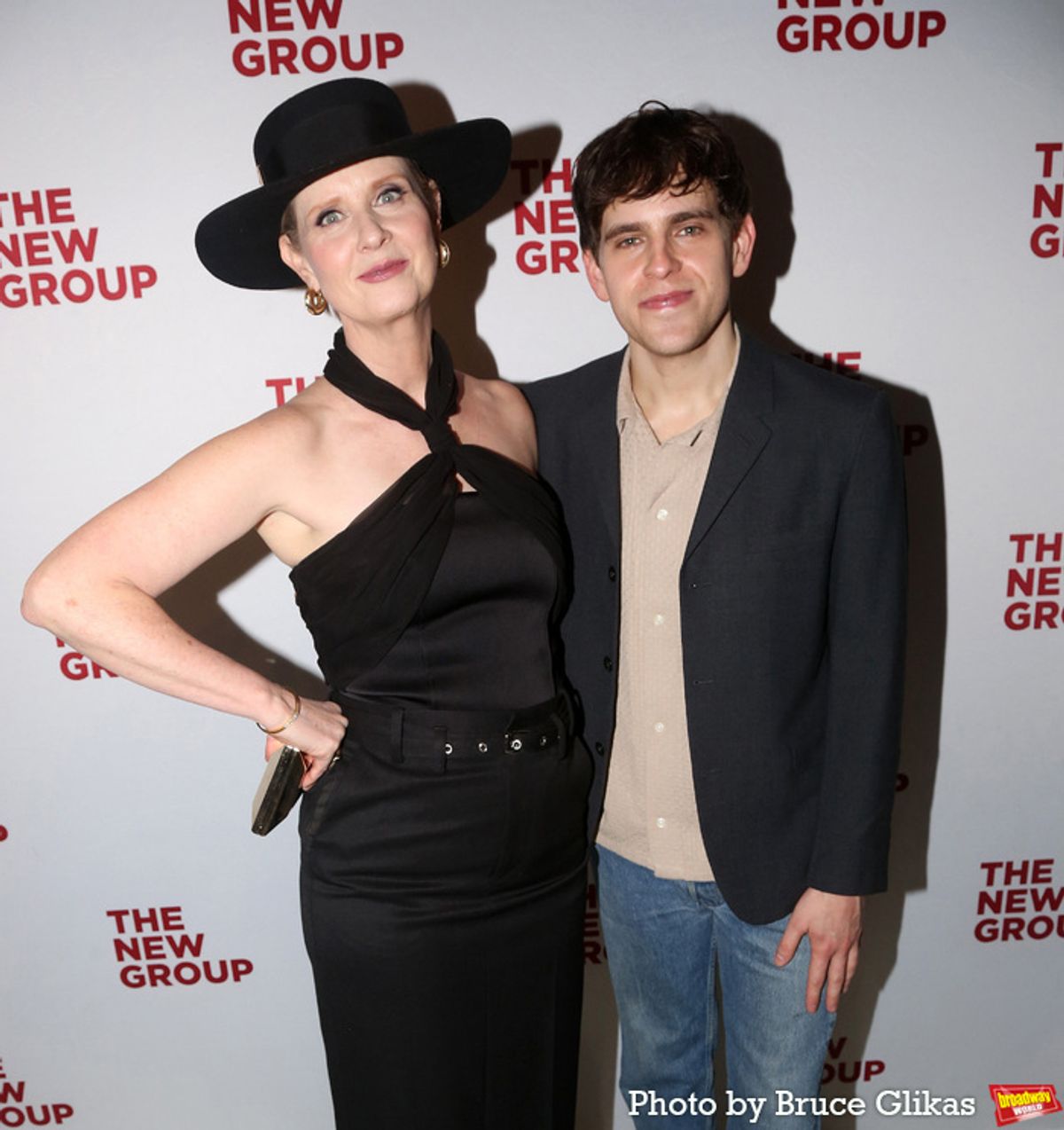 Cynthia Nixon and Taylor Trensch at 