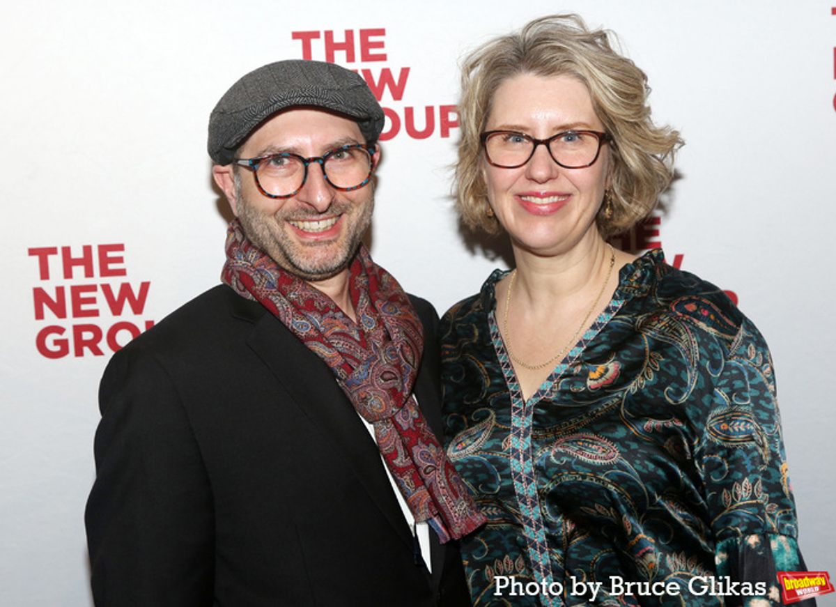 New Group Executive Director Adam Bernstein and Jennifer Bernstein at 