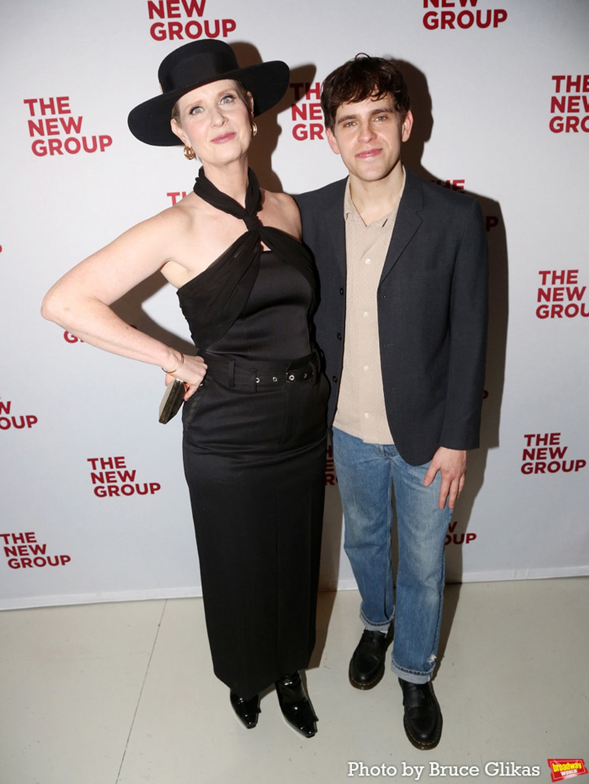 Cynthia Nixon and Taylor Trensch at 