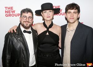 Playwright Jordan Seavey, Cynthia Nixon and Taylor Trensch  Photo