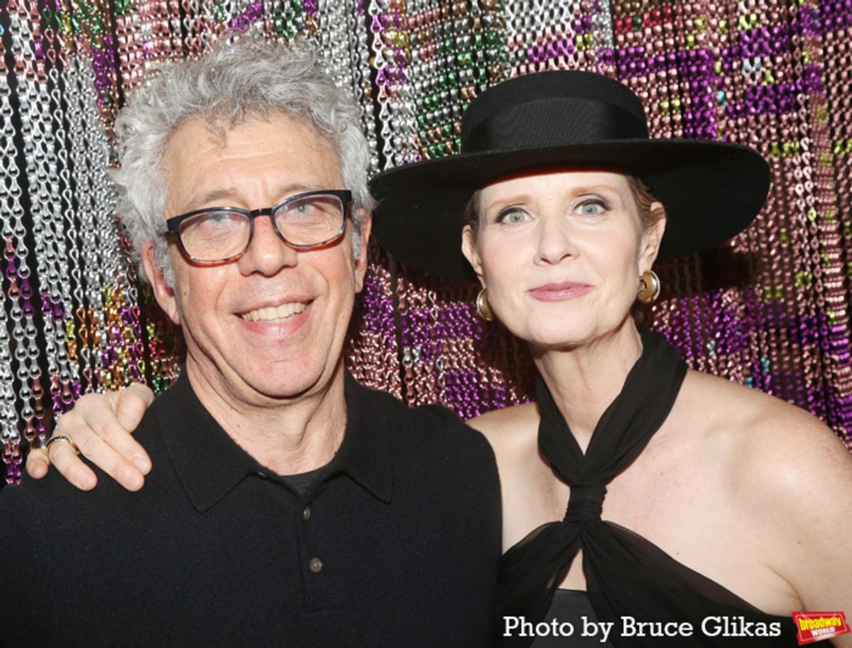 Eric Bogosian and Cynthia Nixon at 