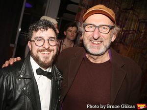 Playwright Jordan Seavey and David Cale Photo