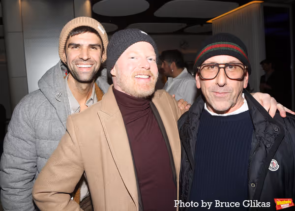 Justin Mikita, Jesse Tyler Ferguson and New Group Founding Artistic Director Scott El Photo