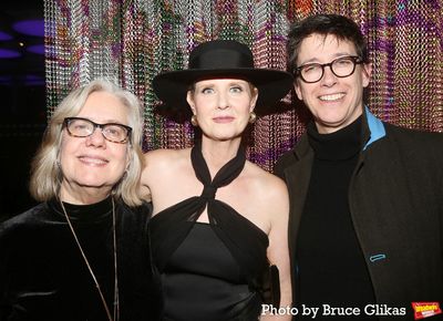 Lisa Peterson, Cynthia Nixon and Rachel Hauck Photo