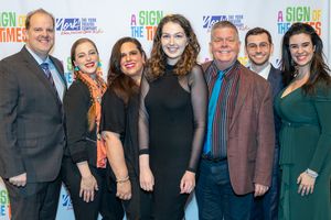 Aaron Simms, Hilary Baboukis, Marie Grace LaFerrara, Emily Drossell, James Morgan, Joseph Hayward, and Veronica Shea @ BroadwayWorld Aaron Simms, Hilary Baboukis, Marie Grace LaFerrara, Emily Drossell, James Morgan, Jo Photo