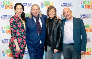 Lindsey Hope Pearlman, Gabriel Barre, Richard J. Robin and Joe Church @ BroadwayWorld Lindsey Hope Pearlman, Gabriel Barre, Richard J. Robin and Joe Church Photo