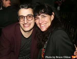 Ryan J. Haddad and 2024 Gala Co-Director Leigh Silverman  Photo
