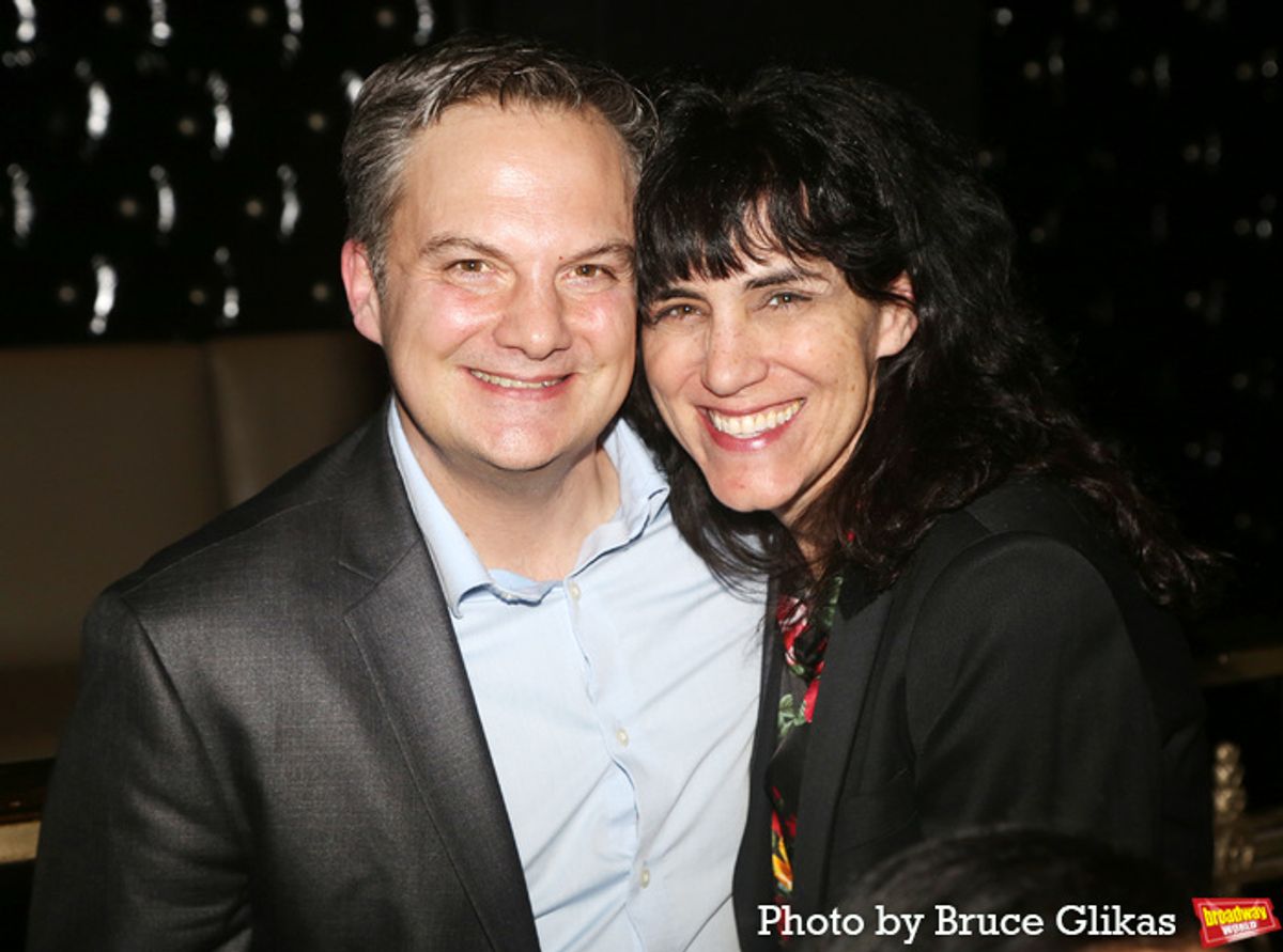 2024 Gala Musical Director Vadim Feichtner and 2024 Gala Co-Director Leigh Silverman at 