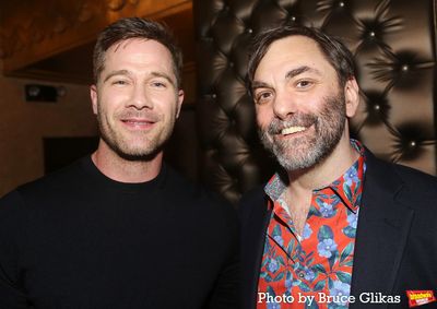 Luke Macfarlane and Christopher Shinn Photo