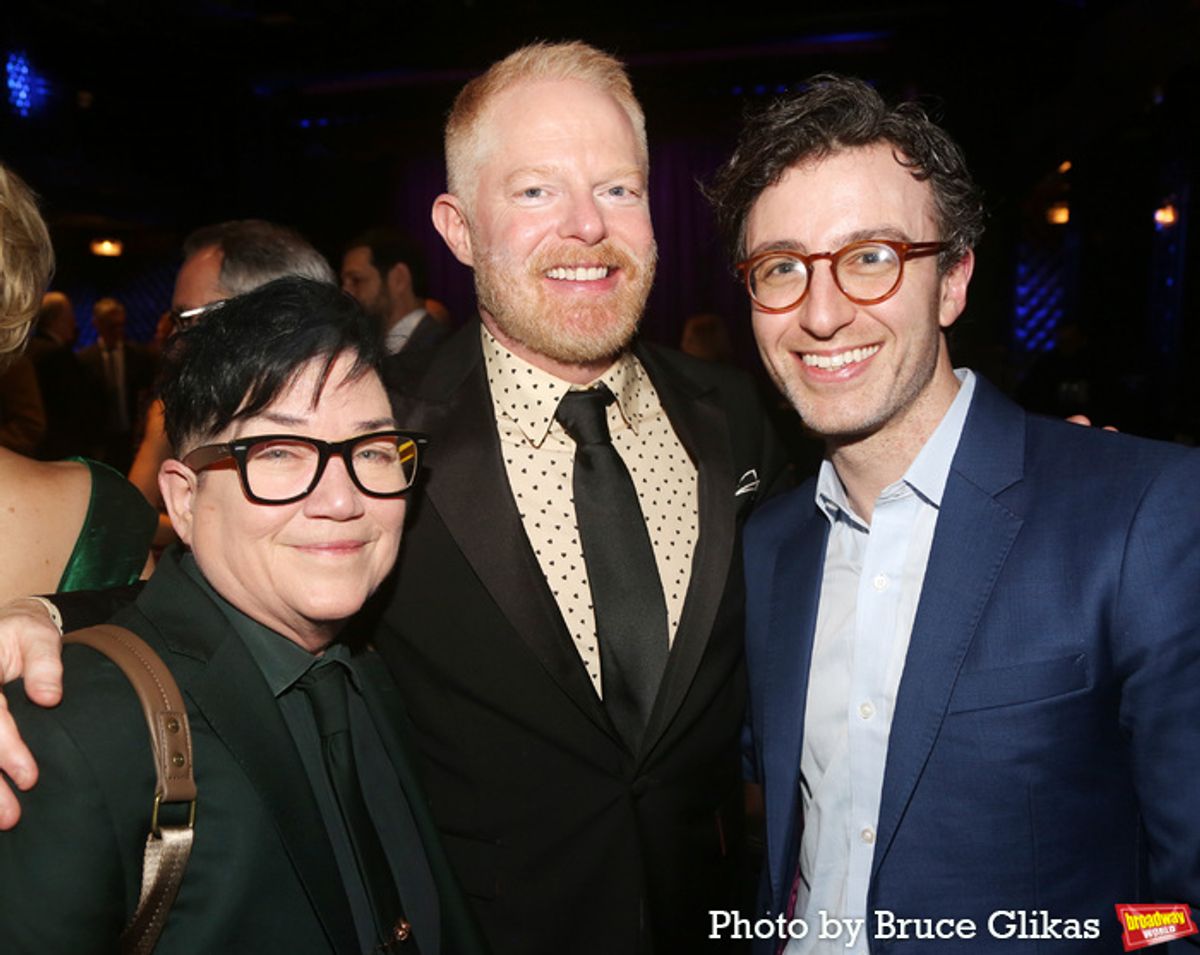 Lea DeLaria, Jesse Tyler Ferguson and Eric Kuhn at 