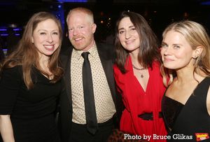 Chelsea Clinton, Jesse Tyler Ferguson, Sara Bareilles and Celia Keenan-Bolger Photo