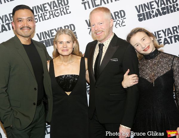 Jose Llana, Celia Keenan-Bolger, Jesse Tyler Ferguson and Sarah Saltzberg Photo