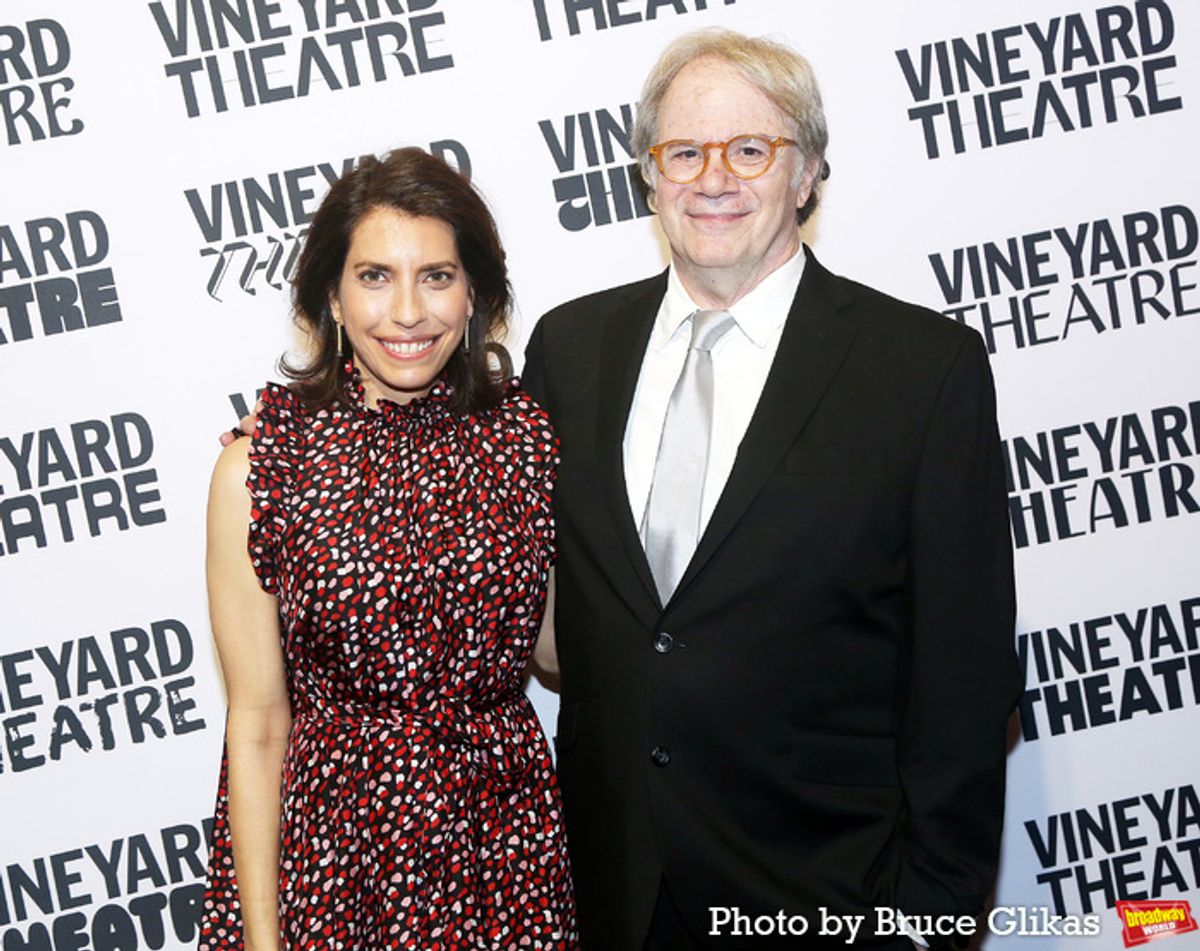 Vineyard Theatre Artistic Director Sarah Stern and Vineyard Theatre Artistic Director Douglas Aibel at 