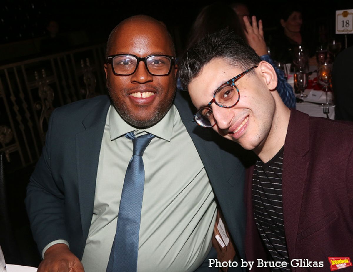 Micharl R. Jackson and Ryan J. Haddad at Photos: Vineyard Theatre's Annual Gala Honors Jesse Tyler Ferguson