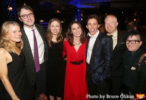  Celia Keenan-Bolger, Marc Mezvinsky, Chelsea Clinton, Sara Bareilles, Kevin Cahoon,  Photo