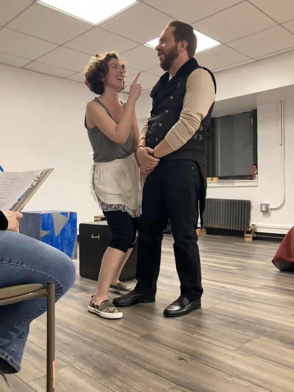 Photos: In Rehearsal With THE MAID & THE MESMERIZER At A.R.T./New York Theatres  Image
