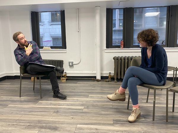 Photos: In Rehearsal With THE MAID & THE MESMERIZER At A.R.T./New York Theatres  Image