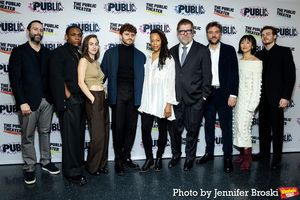 Itamar Moses, Elijah Jones, Madeline Weinstein, Michael Khalid Karadsheh, Cherise Boothe, Oskar Eustis, Josh Radnor, Joy Osmanski, Ben Rosenfield @ BroadwayWorld Itamar Moses, Elijah Jones, Madeline Weinstein, Michael Khalid Karadsheh, Cherise Boo Photo
