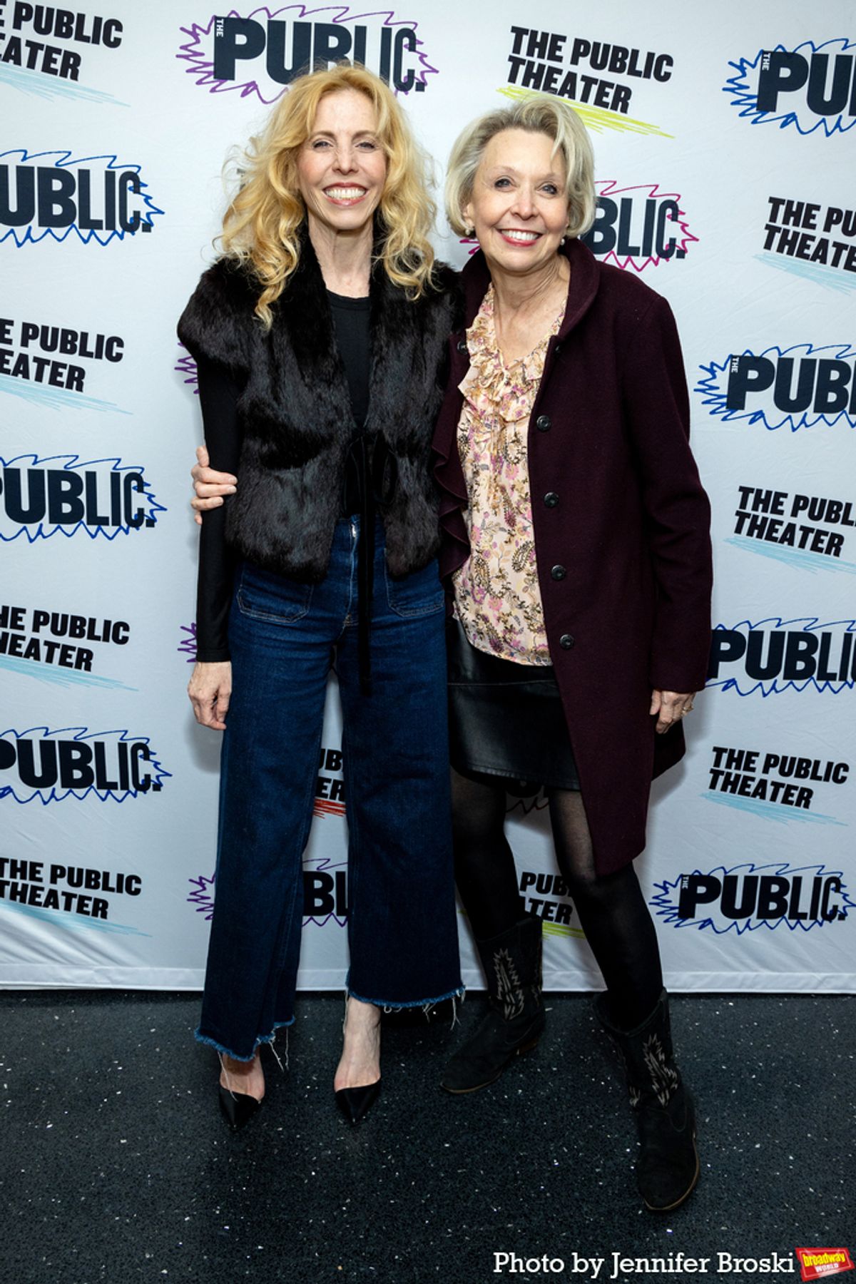 Maddie Corman, Julie Halston at 