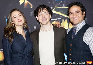 Alison Luff, Ali Louis Bourzgui and Adam Jacobs  Photo