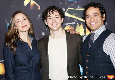 Alison Luff, Ali Louis Bourzgui and Adam Jacobs  Photo