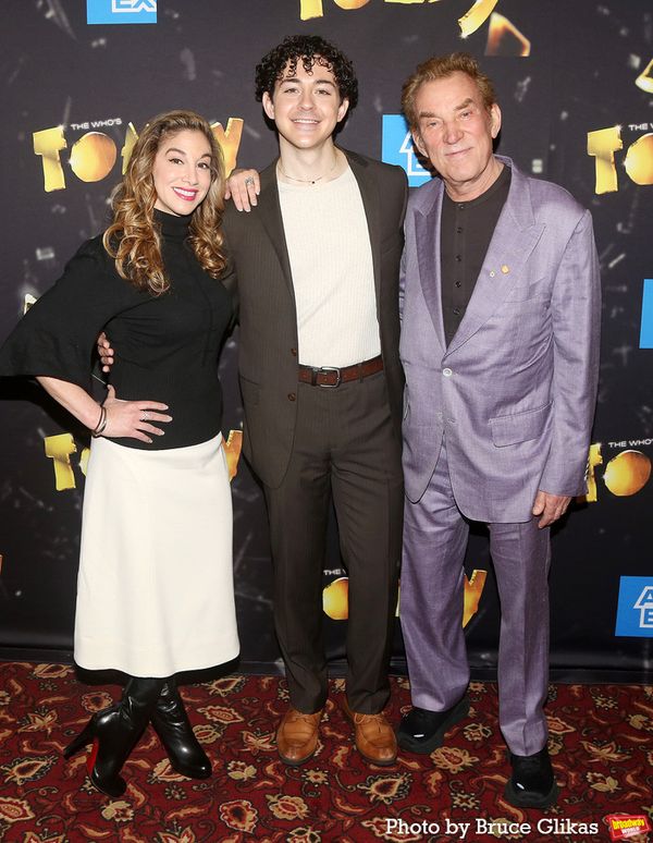 Choreographer Lorin Latarro, Ali Louis Bourzgui and Director Des McAnuff Photo