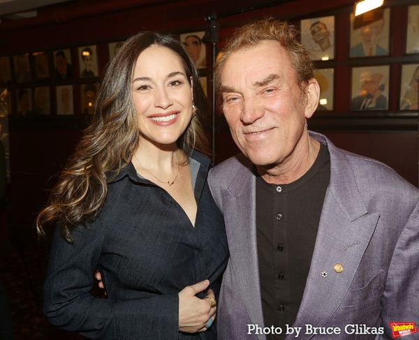 Alison Luff and Director Des McAnuff Photo