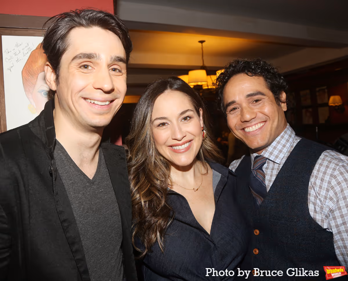 Bobby Conte, Alison Luff and Adam Jacobs at 