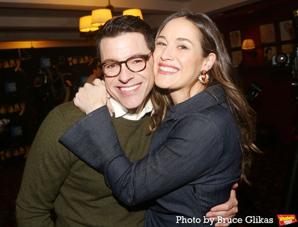 John Ambrosino and Alison Luff at 