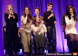 Emily Skinner, Jaygee Macapugay, Grace McLean, Jenn Colella and The Cast of ''Suffs'' Photo