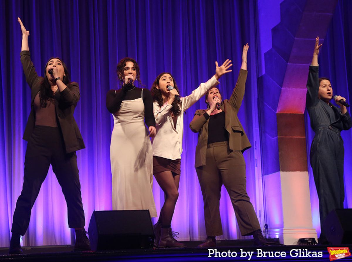 Kim Blanck, Hannah Cruz, Nadia Dandashi, Ally Bonino and Shaina Taub at 