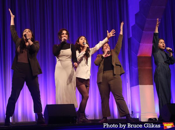 Kim Blanck, Hannah Cruz, Nadia Dandashi, Ally Bonino and Shaina Taub Photo
