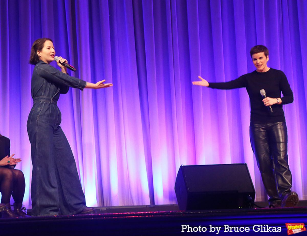 Shaina Taub and Jenn Colella at 