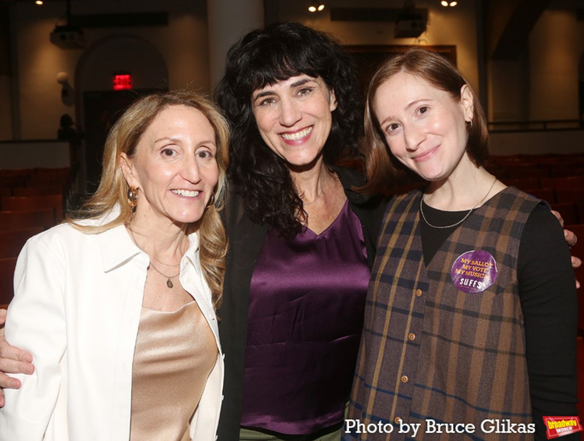 Producer Jill Furman, Director Leigh Silverman and Producer Rachel Sussman at 