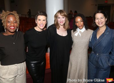 Anastacia McCleskey, Emily Skinner, Jenn Colella, Nikki M. James and Shaina Taub Photo