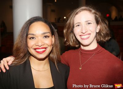 Choreographer Mayte Natalio and Music Director Andrea Grody Photo