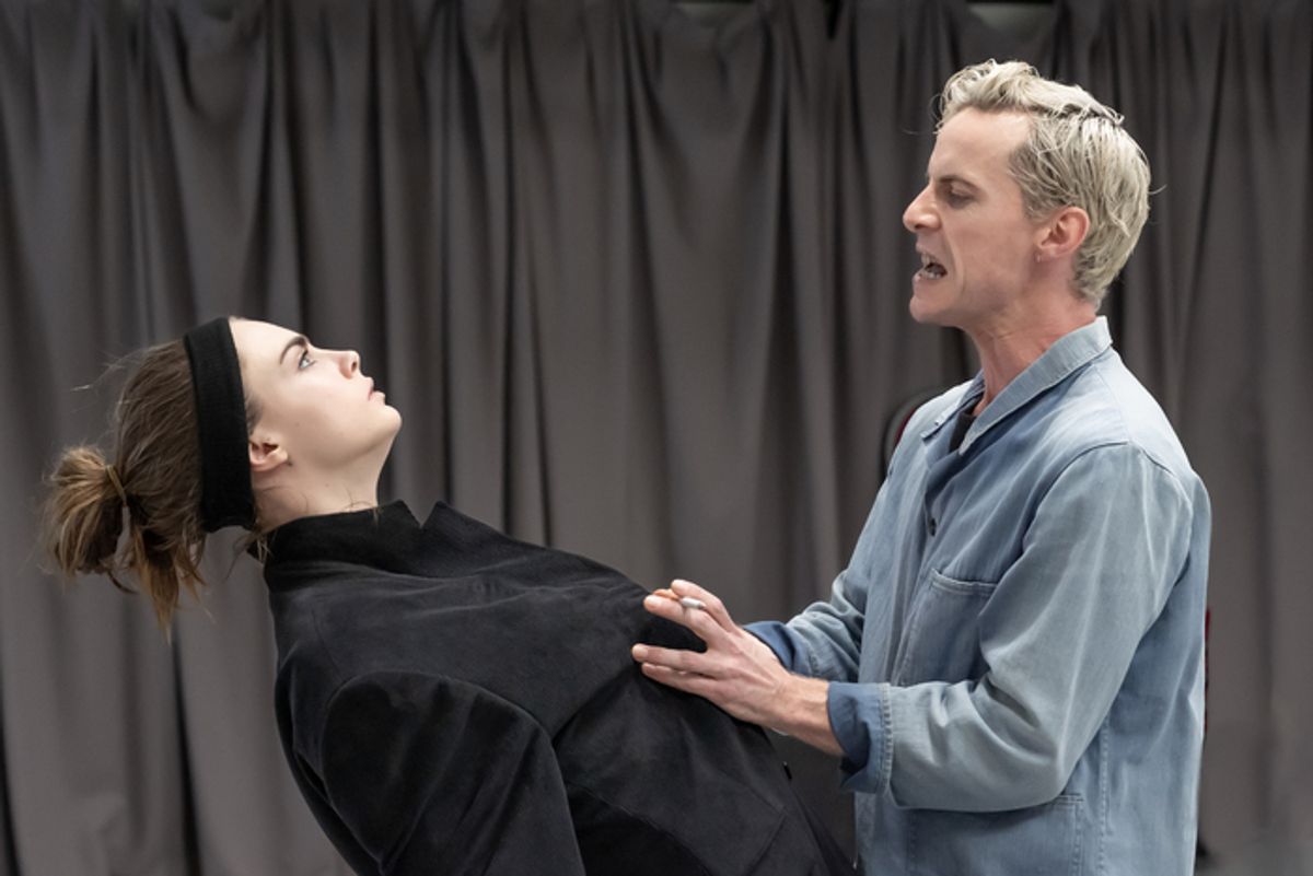 Cara Delevingne and Luke Treadaway at 