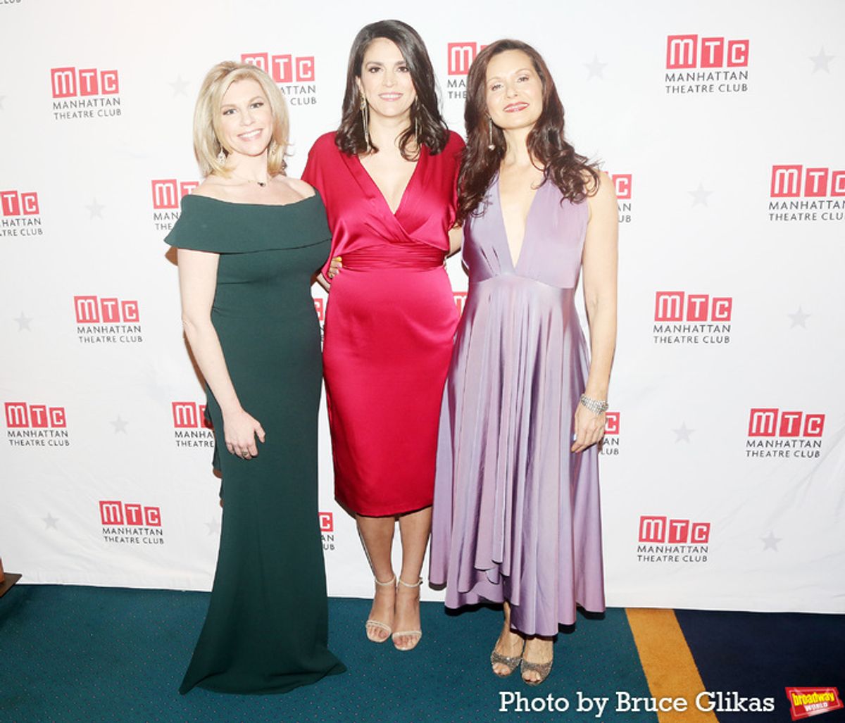 Andrea Syglowski, Cecily Strong and Florencia Lozano at 