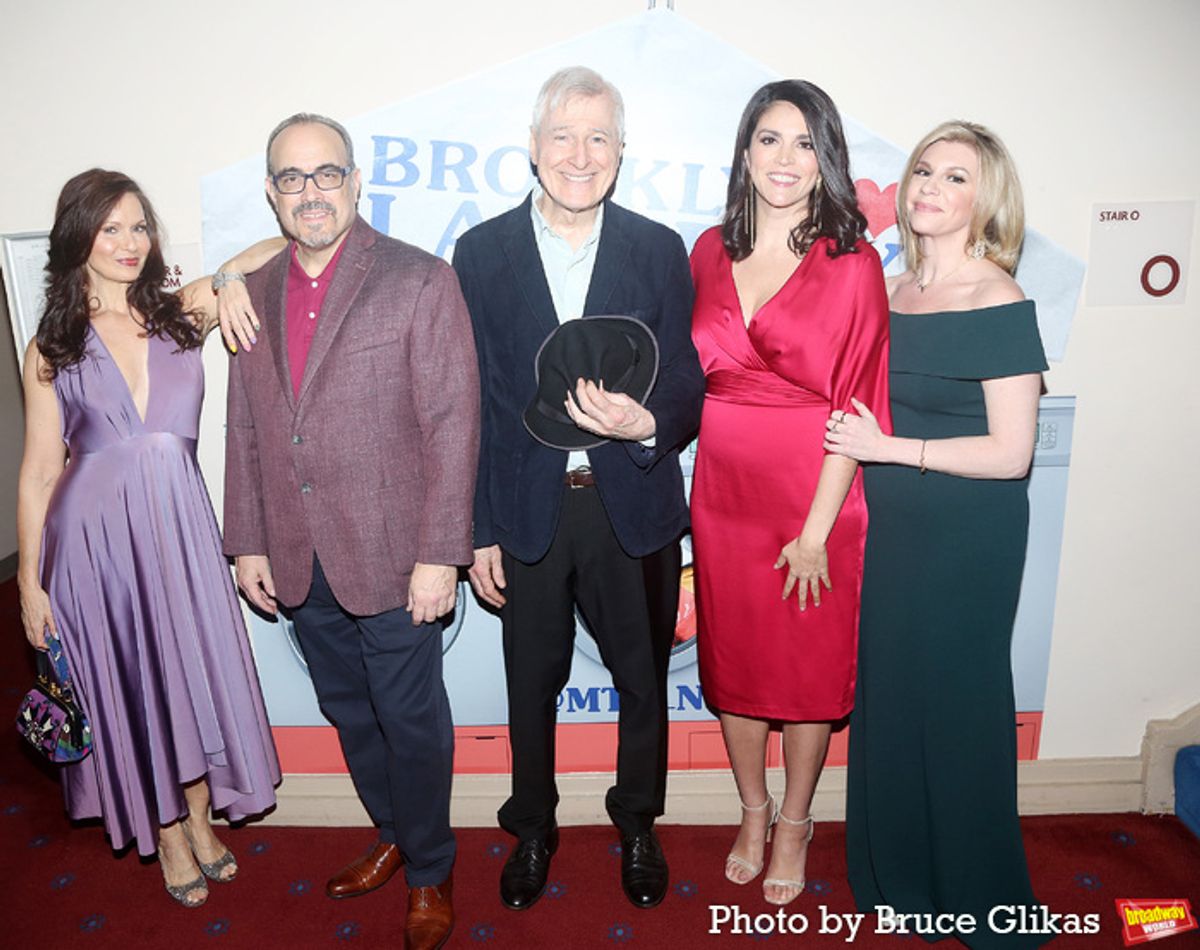 Florencia Lozano, David Zayas, Director/Playwright John Patrick Shanley, Cecily Strong, and Andrea Syglowski at 