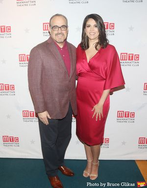 David Zayas and Cecily Strong Photo