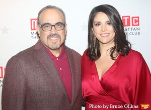 David Zayas and Cecily Strong Photo