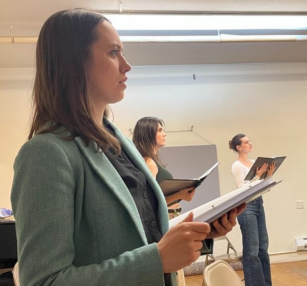 Photos: Inside Rehearsal for FIRST LADIES AND THE BIG WHITE LIE at Open Jar Studios  Image