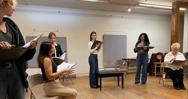 Photos: Inside Rehearsal for FIRST LADIES AND THE BIG WHITE LIE at Open Jar Studios  Image