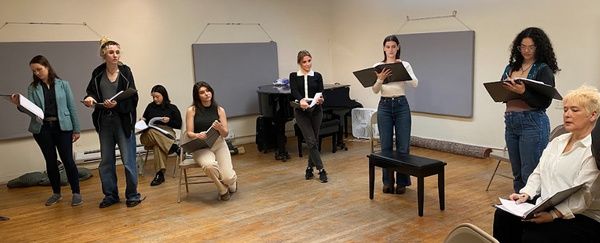 Photos: Inside Rehearsal for FIRST LADIES AND THE BIG WHITE LIE at Open Jar Studios  Image