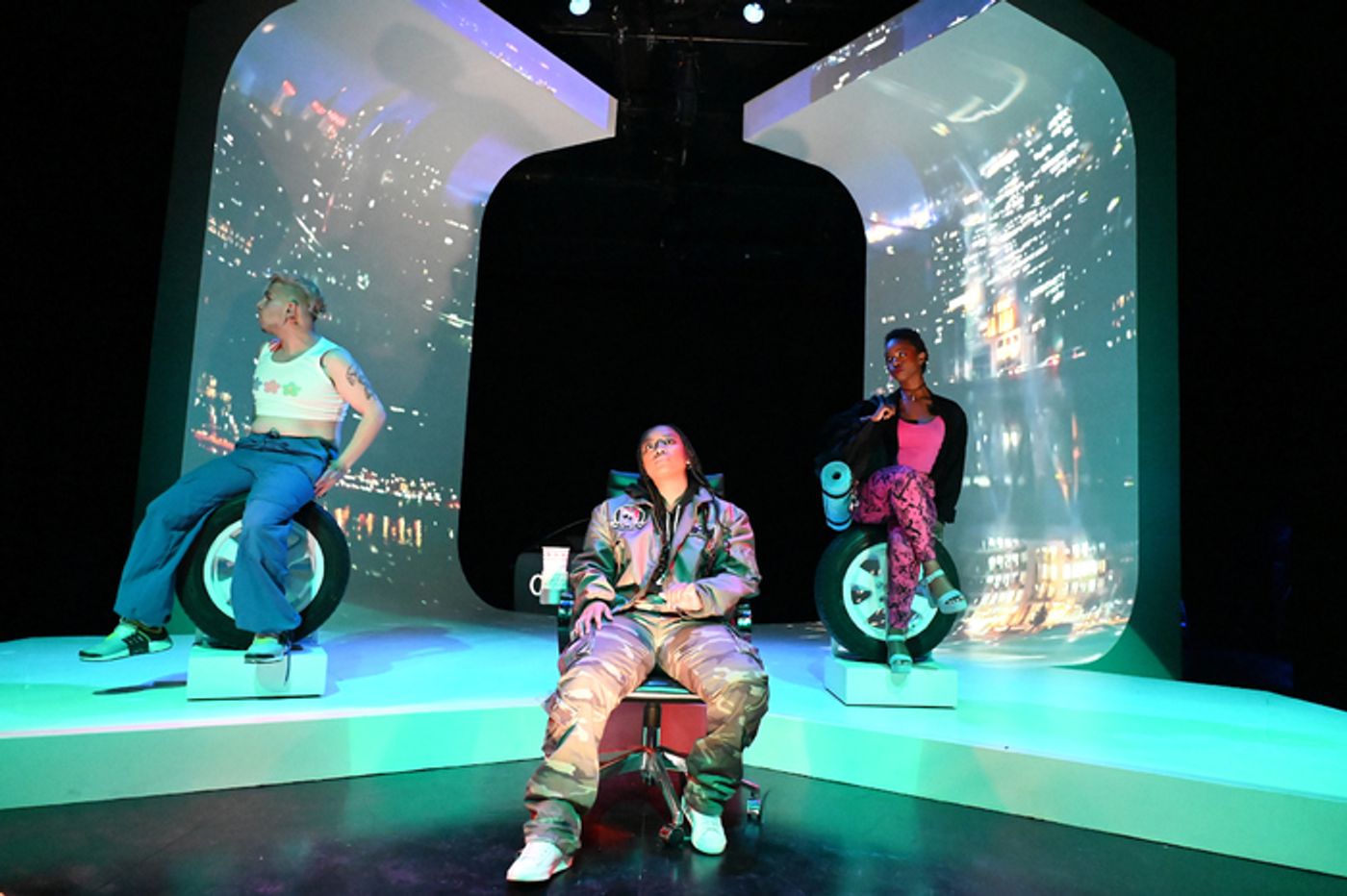 Photos: First Look At DIRTY WHITE TESLAS MAKE ME SAD At The Magic Theatre Photos: First Look At DIRTY WHITE TESLAS MAKE ME SAD At The Magic Theatre Image