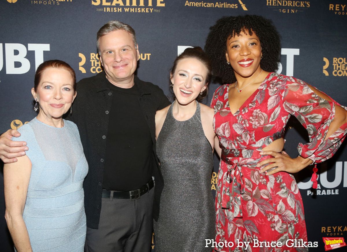 Isabel Keating, Chris McGarry, Olivia Cygan and Christiana Clark at 