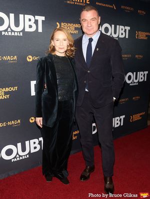 Amy Ryan and Liev Schreiber @ BroadwayWorld Amy Ryan and Liev Schreiber Photo
