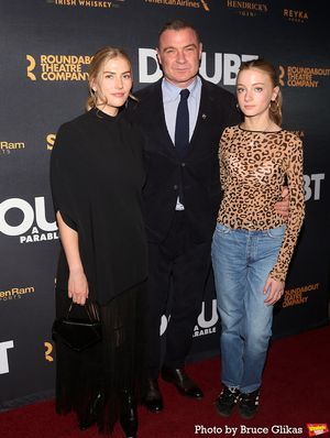 Taylor Neisen, Liev Schreiber and Kai Schreiber @ BroadwayWorld Taylor Neisen, Liev Schreiber and Kai Schreiber Photo