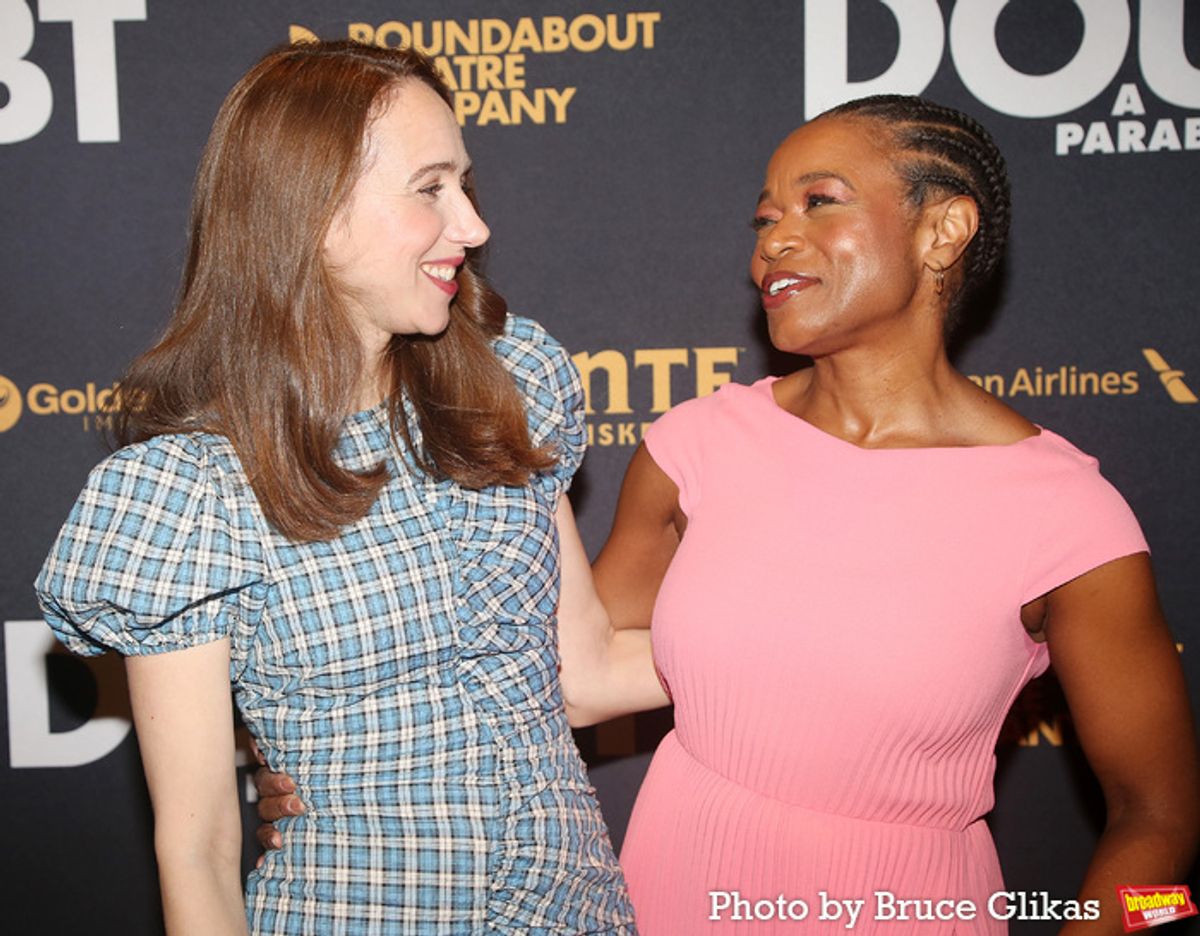 Zoe Kazan and Quincy Tyler Bernstine at 